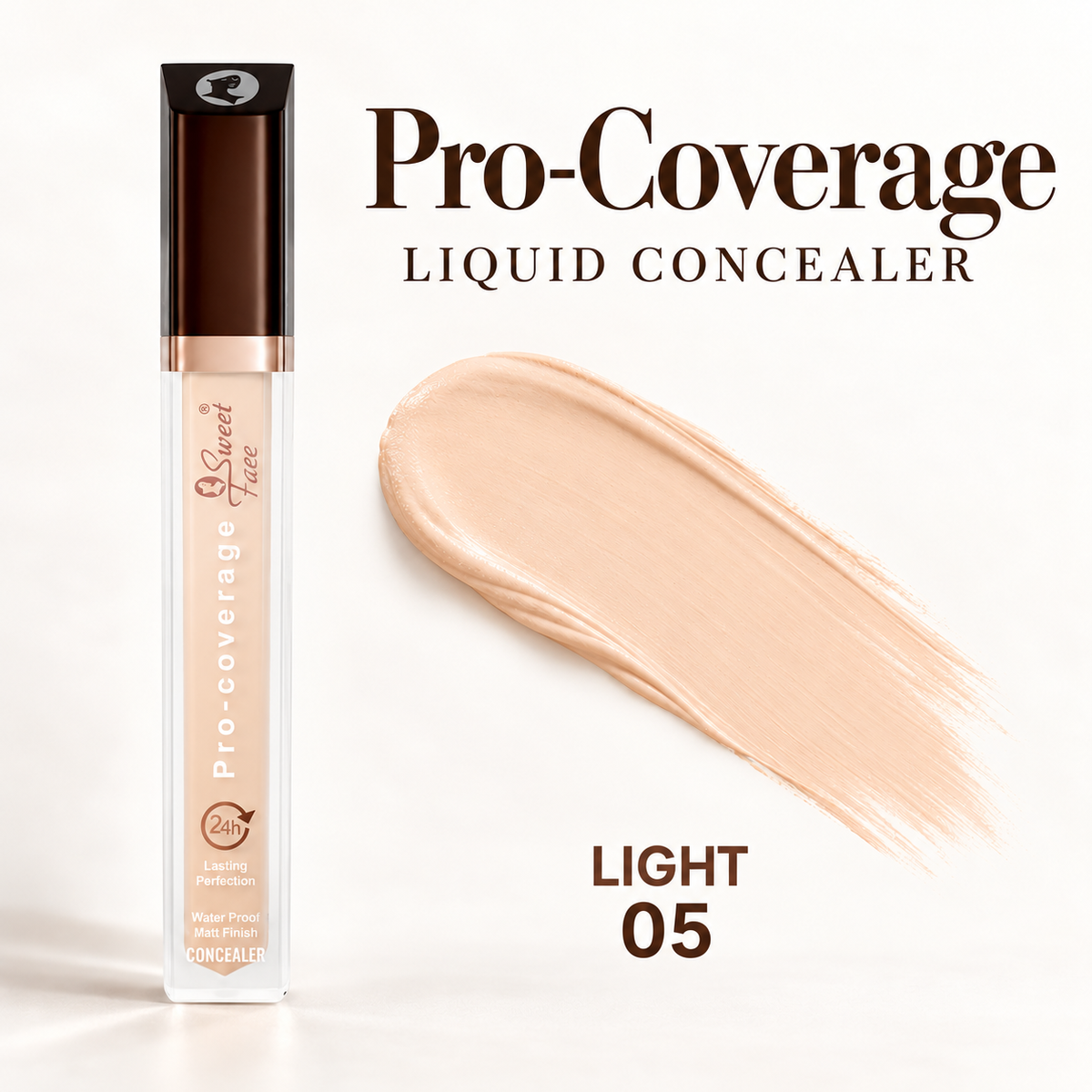 Sweetface Pro-Coverage Liquid Concealer – Light 05