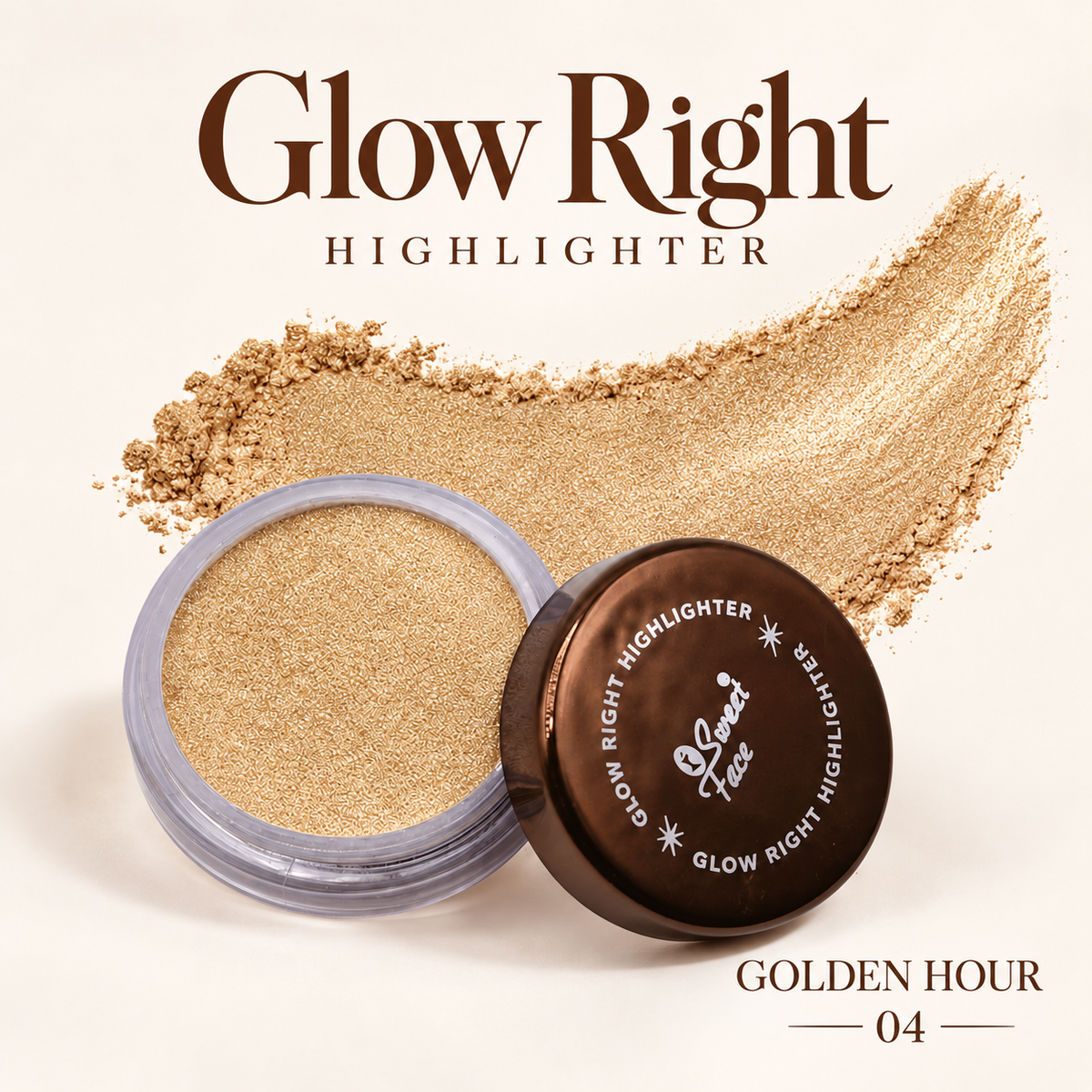 Sweetface Glow Right Highlighter – 04 Golden Hour