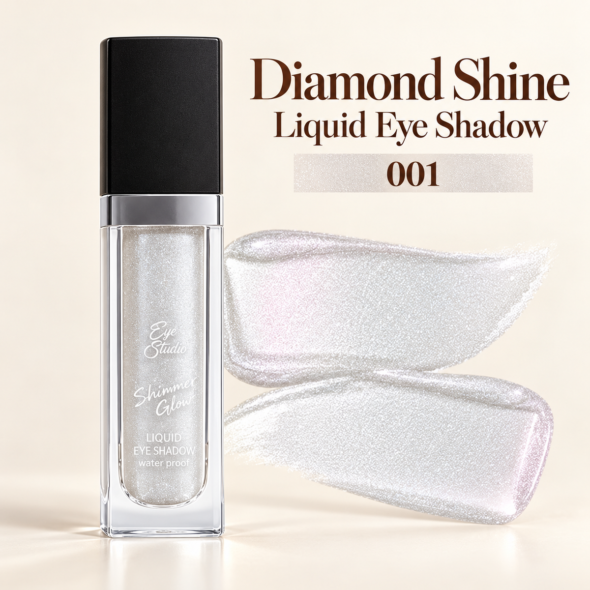 Sweetface Diamond Shine Liquid Eye Shadow – Shade 01