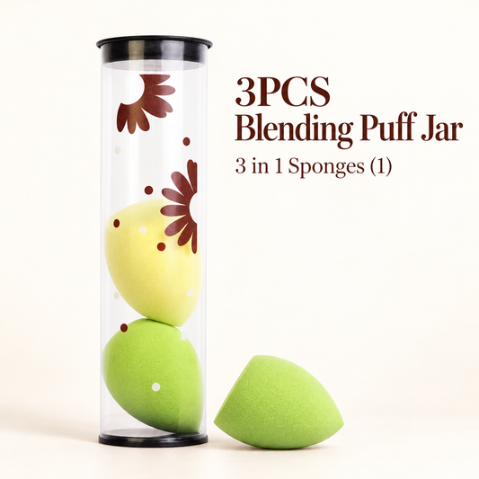 Sweetface 3 Pcs Blending Puff Jar – Set 1