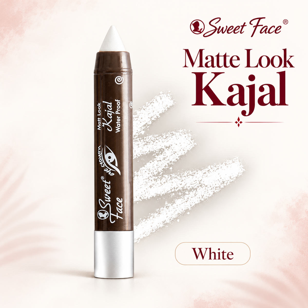 Sweetface Matte Kajal – White