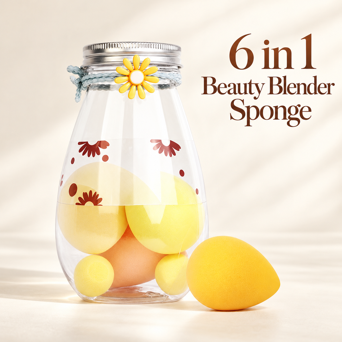 Sweetface 6 in 1 Beauty Blender Sponge
