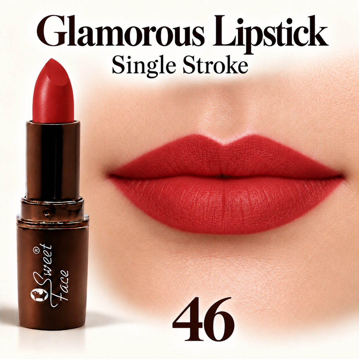 Sweetface Glamorous Lipstick – Shade 46