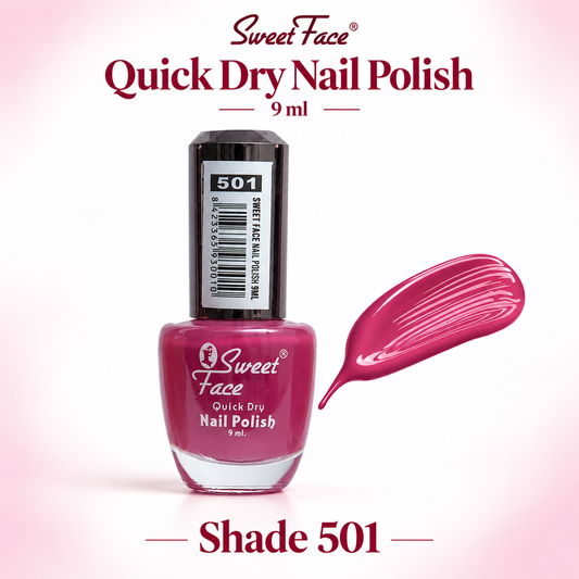 Sweetface Quick Dry Nail Polish 9ml – Shade 501