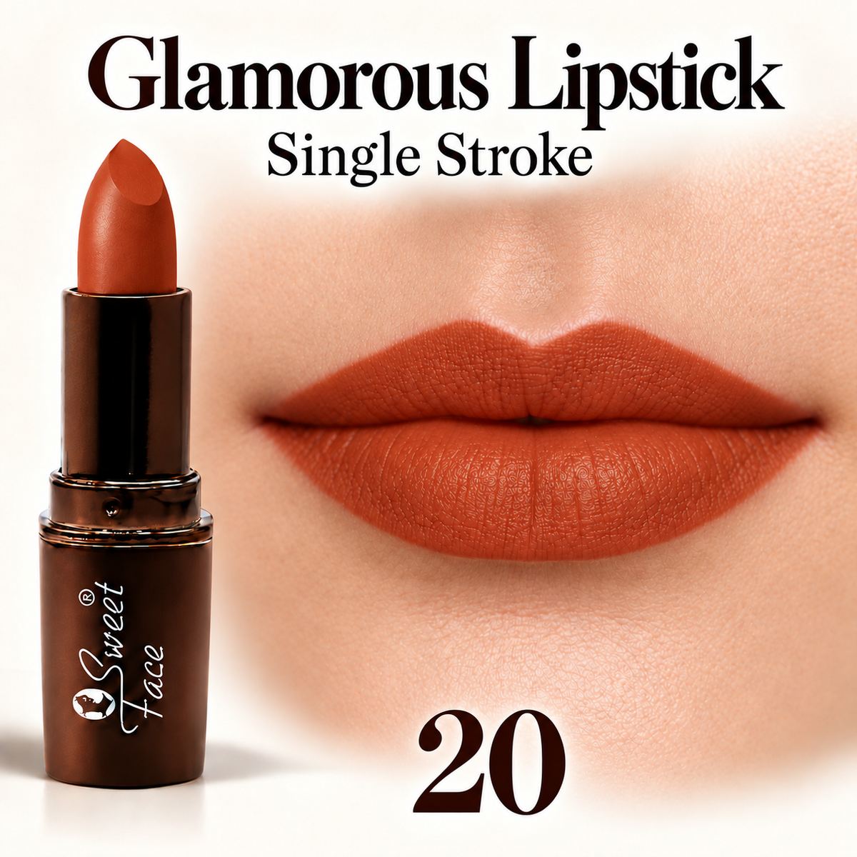 Sweetface Glamorous Lipstick – Shade 20