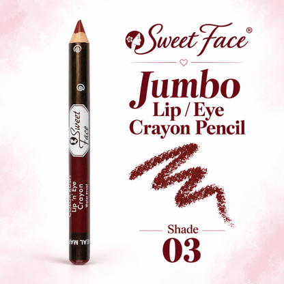 Sweetface Jumbo Lip/Eye Crayon Pencil – Shade 03
