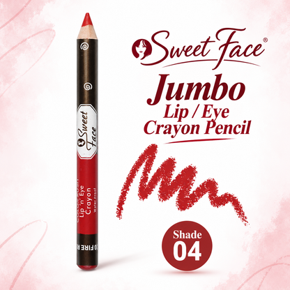 Sweetface Jumbo Lip/Eye Crayon Pencil – Shade 04
