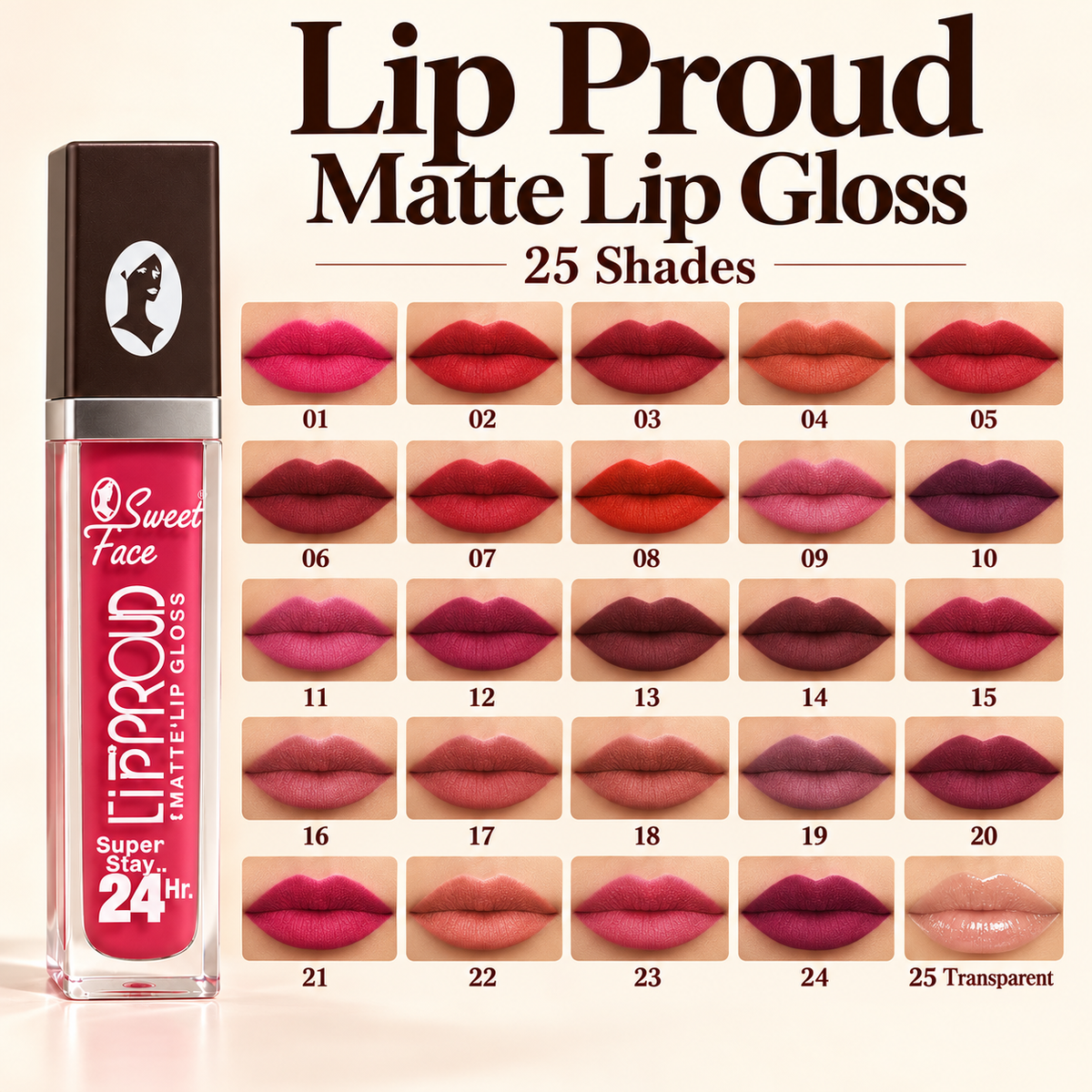 Sweetface Lip Proud Matte Lip Gloss
