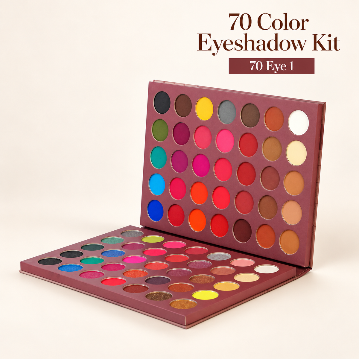 Sweetface 70 Color Matte & Shimmer Eyeshadow Kit