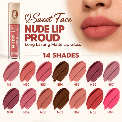 Sweetface Nude Long Lasting Matte Lip Gloss