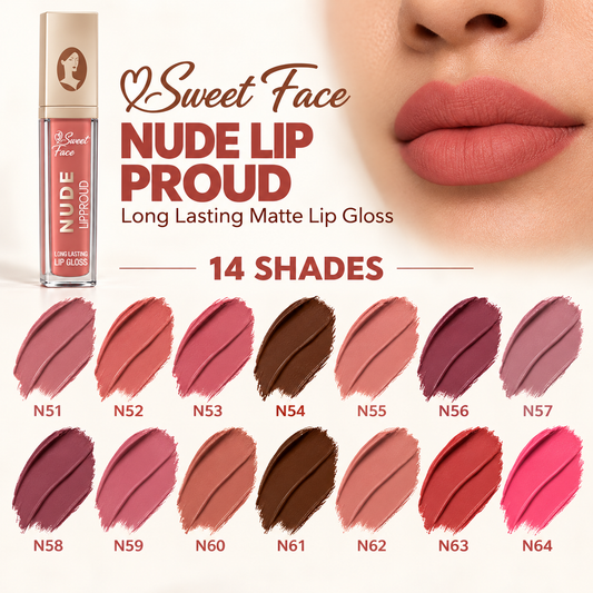 Sweetface Nude Long Lasting Matte Lip Gloss