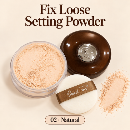 Sweetface Fix Loose Setting Powder – Natural 02