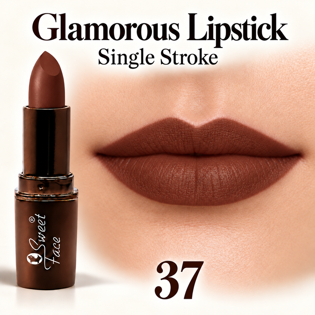 Sweetface Glamorous Lipstick – Shade 37