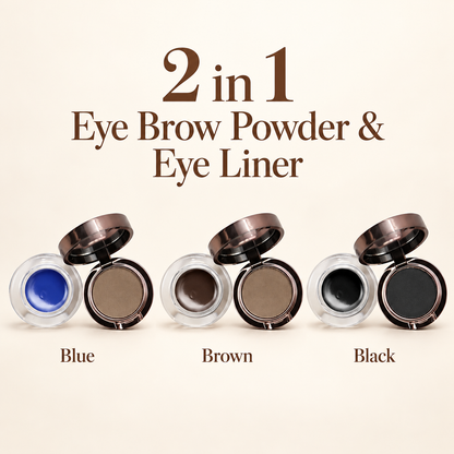 Sweetface 2 in 1 Eyebrow Powder & Eyeliner