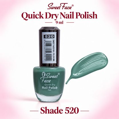 Sweetface Quick Dry Nail Polish 9ml – Shade 520
