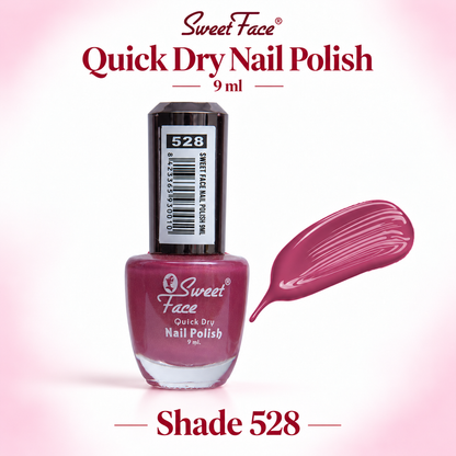 Sweetface Quick Dry Nail Polish 9ml – Shade 528