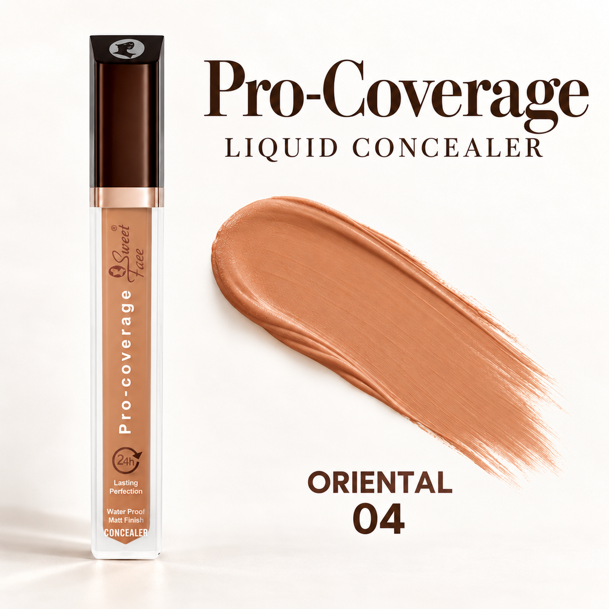 Sweetface Pro-Coverage Liquid Concealer – Oriental 04