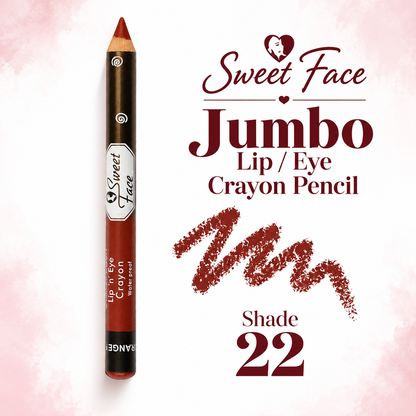 Sweetface Jumbo Lip/Eye Crayon Pencil – Shade 22