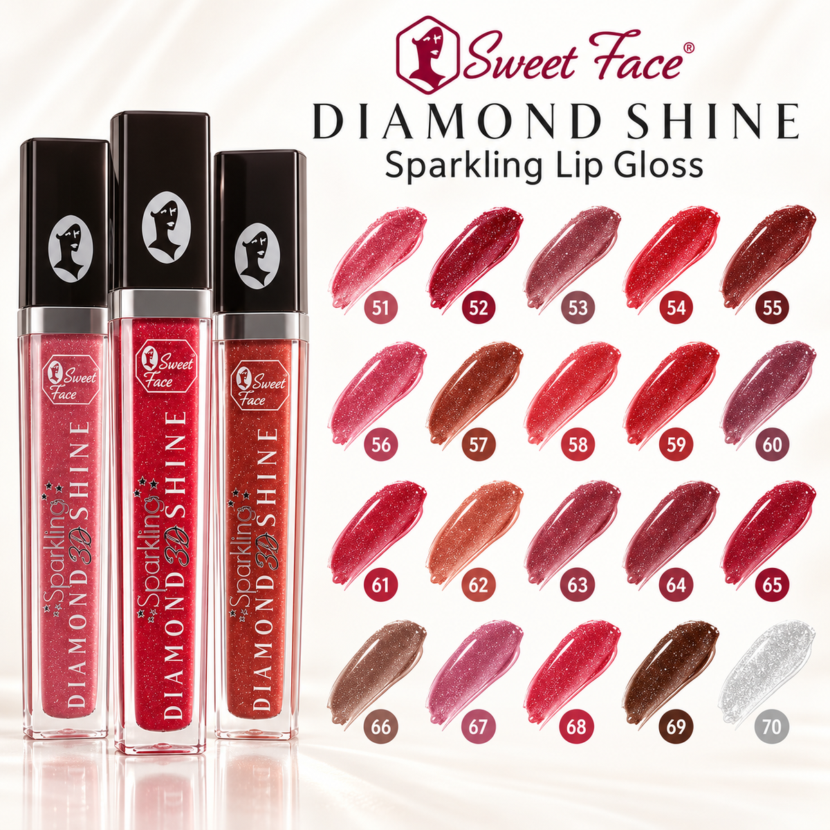 Sweetface Sparkling Diamond Shine Lip Gloss