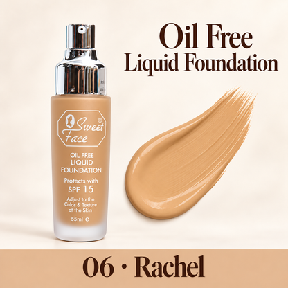 Sweetface Oil Free Liquid Foundation – 06 Rachel