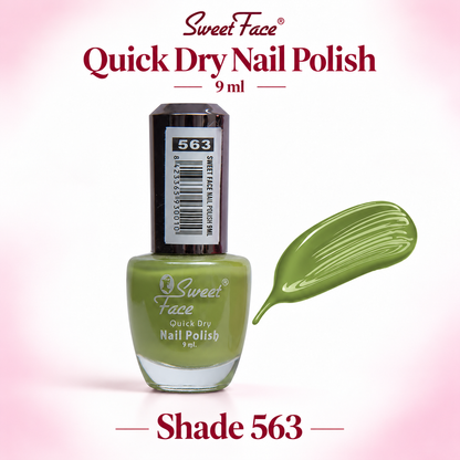 Sweetface Quick Dry Nail Polish 9ml – Shade 563