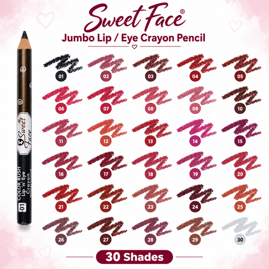 Sweetface Jumbo Lip/Eye Crayon Pencil