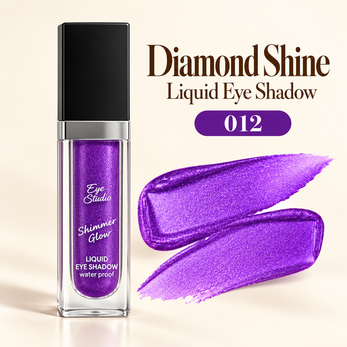 Sweetface Diamond Shine Liquid Eye Shadow – Shade 12