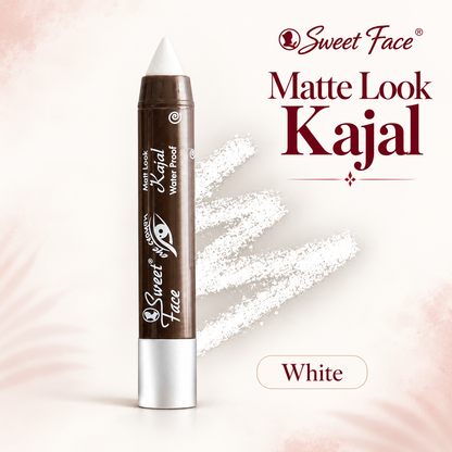 Sweetface Matte Kajal – White