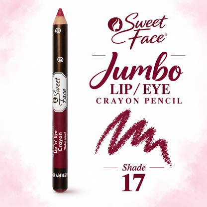 Sweetface Jumbo Lip/Eye Crayon Pencil – Shade 17
