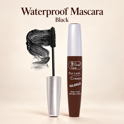 Sweetface Waterproof Mascara – Intense Black