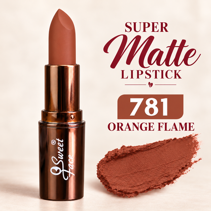 Sweetface Super Matte Lipstick – Shade 781