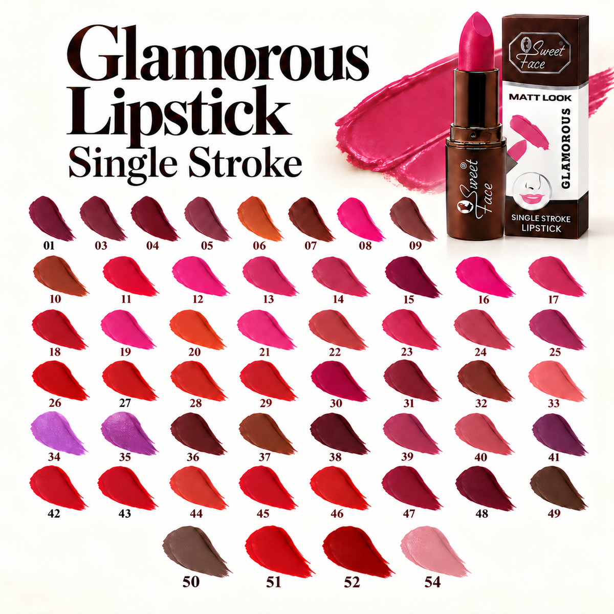 Sweetface Glamorous Lipstick