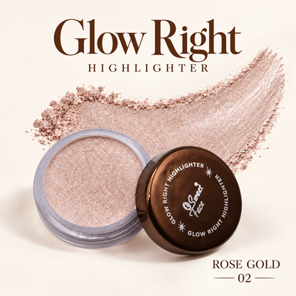Sweetface Glow Right Highlighter – 02 Rose Gold