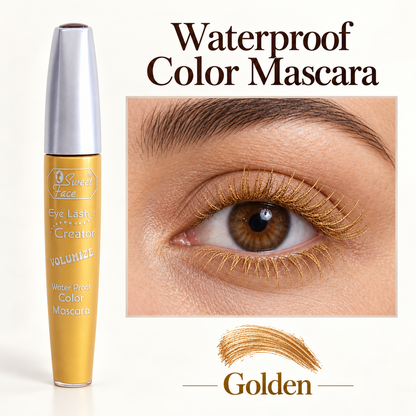 Sweetface Waterproof Color Mascara – Golden
