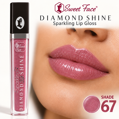 Sweetface Sparkling Diamond Shine Lip Gloss – Shade 67