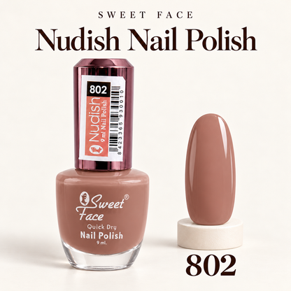 Sweetface Nudish Nail Polish – Shade 802