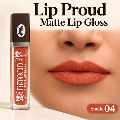 Sweetface Lip Proud Matte Lip Gloss – Shade 04
