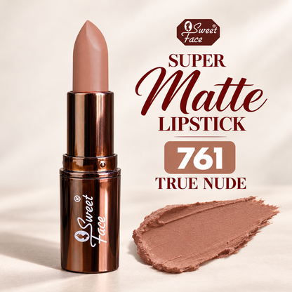 Sweetface Super Matte Lipstick – Shade 761