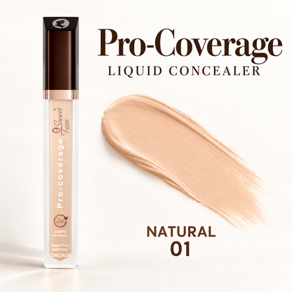 Sweetface Pro-Coverage Liquid Concealer – Natural 01