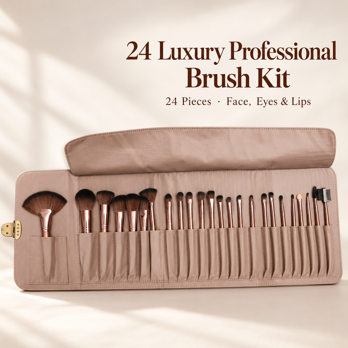 Sweetface 24 Pcs Luxury Professional Brush Kit