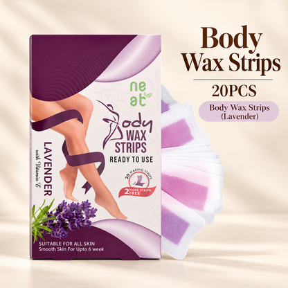 Sweetface Body Wax Strips 20 Pcs – Lavender