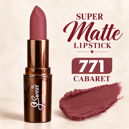 Sweetface Super Matte Lipstick – Shade 771