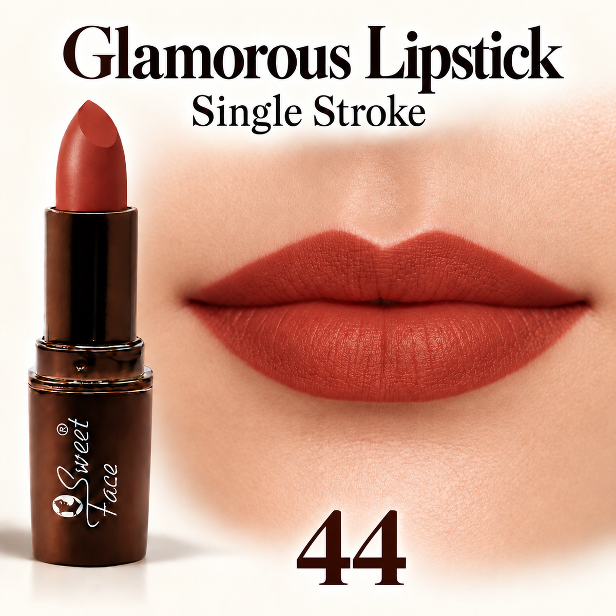 Sweetface Glamorous Lipstick – Shade 44