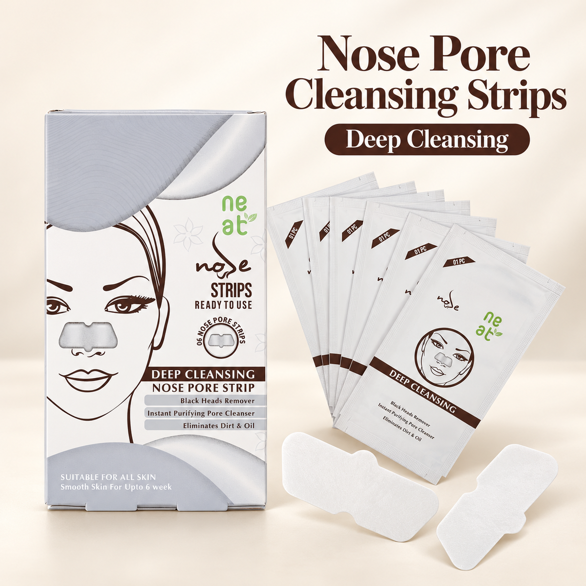 Sweetface Nose Pore Cleansing Strips – Deep Cleansing