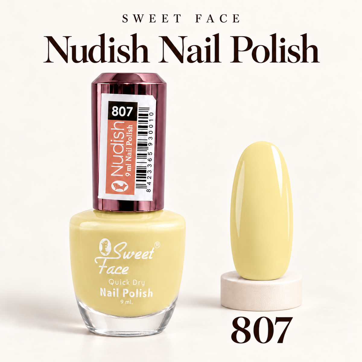 Sweetface Nudish Nail Polish – Shade 807