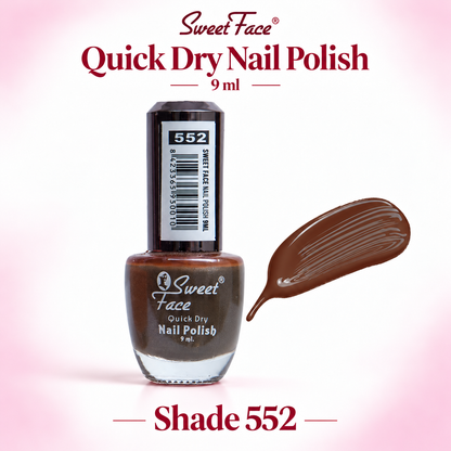 Sweetface Quick Dry Nail Polish 9ml – Shade 552