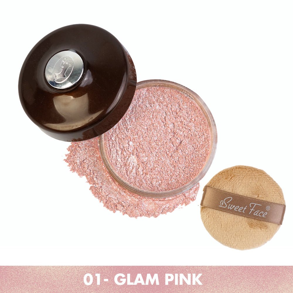 Face & Body Glow Loose Shiner Face & Body Glow Loose Shiner – Sweetface body shimmer powder