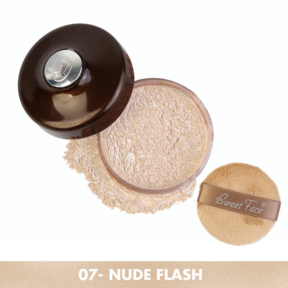 Face & Body Glow Loose Shiner Face & Body Glow Loose Shiner – Sweetface body shimmer powder 9