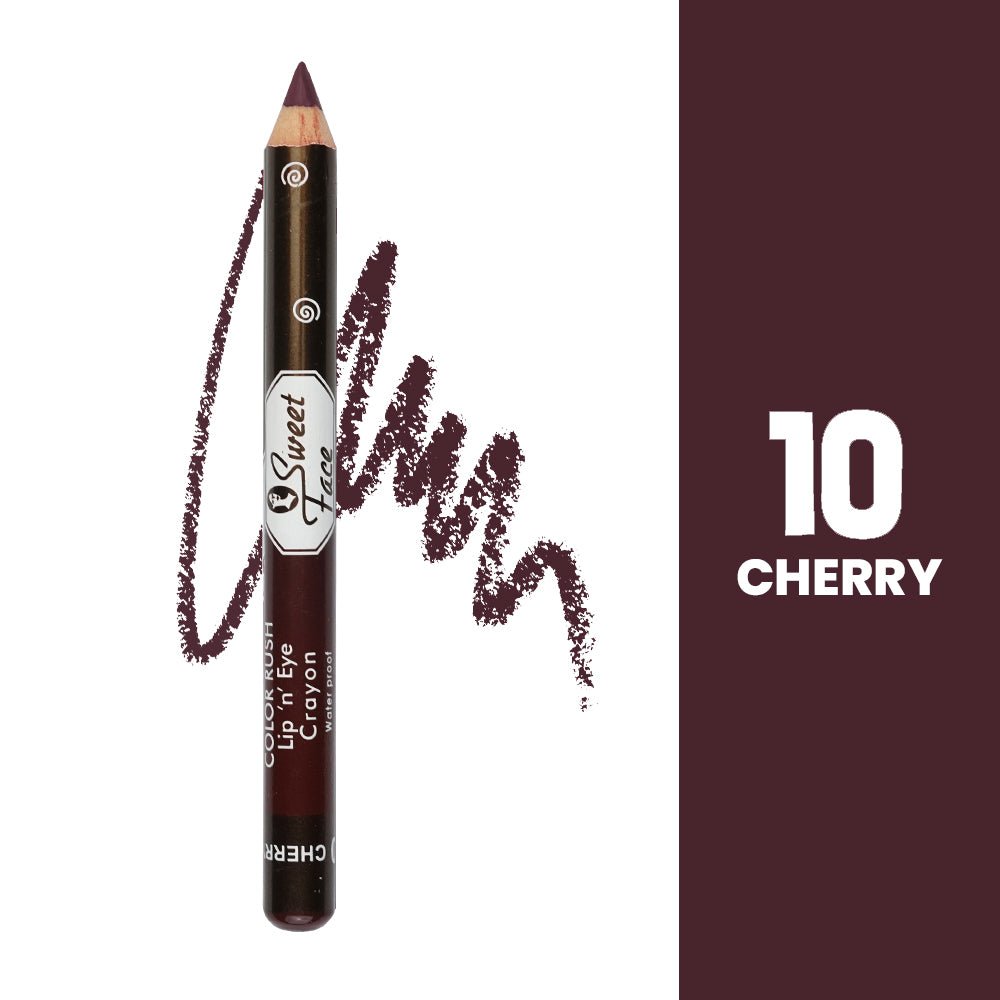 Jumbo Lip/Eye Crayon Pencil Jumbo Lip/Eye Crayon Pencil – Sweetface lip eye crayon 12