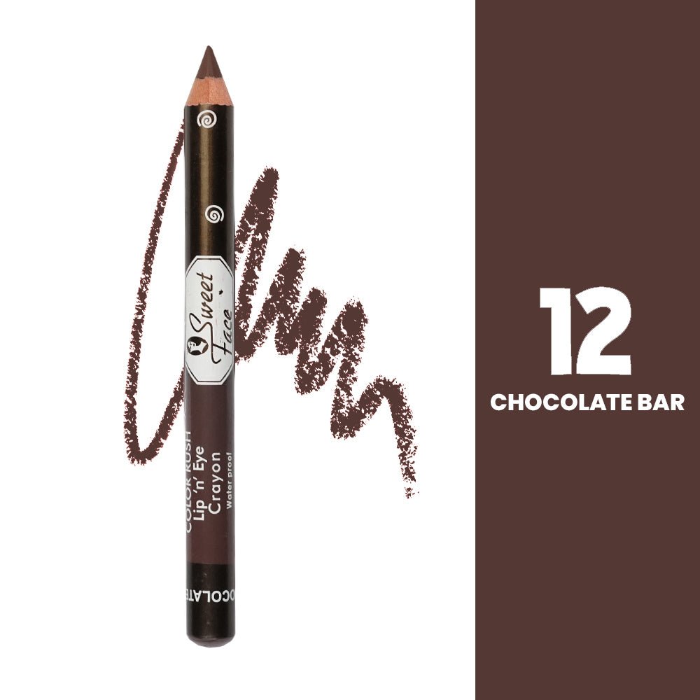Jumbo Lip/Eye Crayon Pencil Jumbo Lip/Eye Crayon Pencil – Sweetface lip eye crayon 14